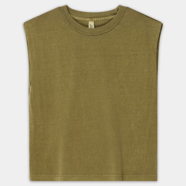 American Apparel - Women's Garment Dyed Muscle Tee Thumbnail